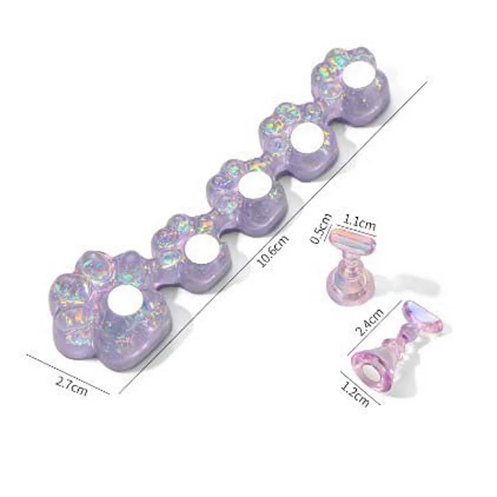 Cat Claw Nail Stand for Nail Display Magnetic Holder