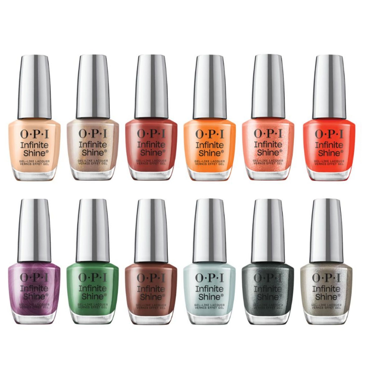 OPI Fall Collection 2025 Infinite Shine Nail Lacquer - 12 Shades Available