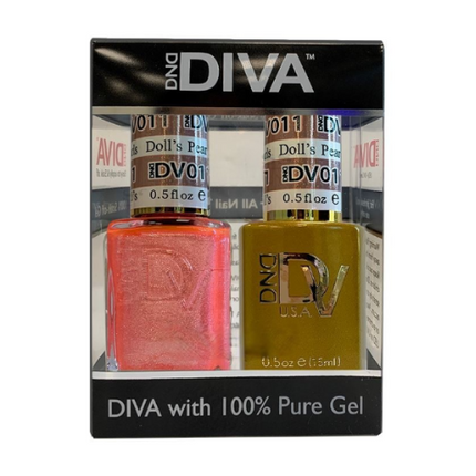 DND - DIVA Gel & Lacquer Duo (#01 - #72) - NEW 2024