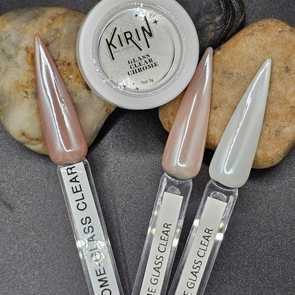 KIRIN Glass Clear Chrome Powder