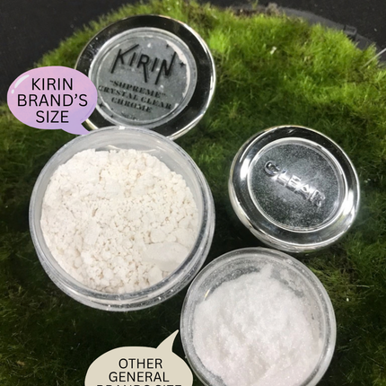 KIRIN Supreme Crystal Clear Chrome Powder Large Size