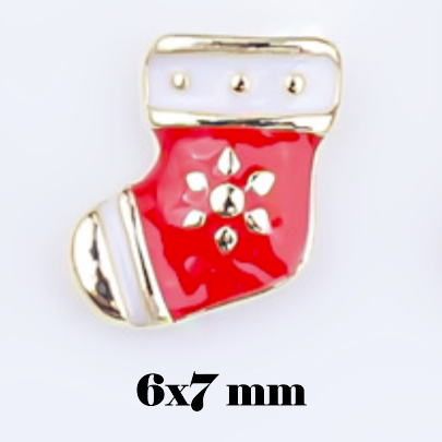 High Quality 3D Charm Xmas - Sock (5pcs/pk)