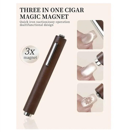 3 in 1 Multi-function Cat Eye Magnet Stick Large Cylindrical