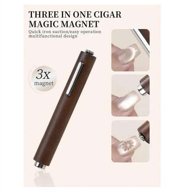 3 in 1 Multi-function Cat Eye Magnet Stick Large Cylindrical