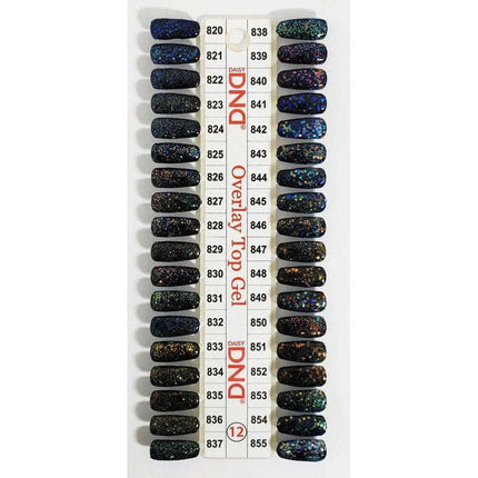 DND - Colors Sample Chart (#01 - #16)