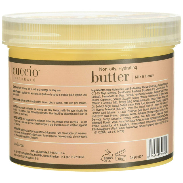 Cuccio - Butter Blend Milk & Honey  (26oz)