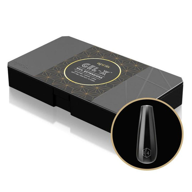 Apres - Gel X Tips Box - Sculpted Coffin (S, M, L, XL)