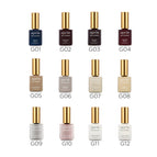 Pack of 12 colors #G01 - #G12