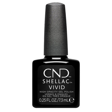 CND - Shellac Vivid 0.25 oz - Black Tuxedo