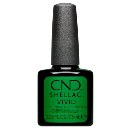 CND - Shellac Vivid 0.25 oz - Shamrock Green