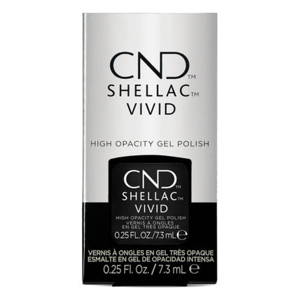 CND - Shellac Vivid 0.25 oz - Black Tuxedo