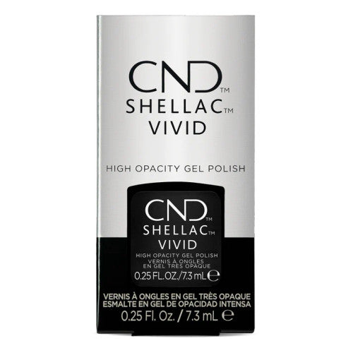 CND - Shellac Vivid 0.25 oz - Black Tuxedo