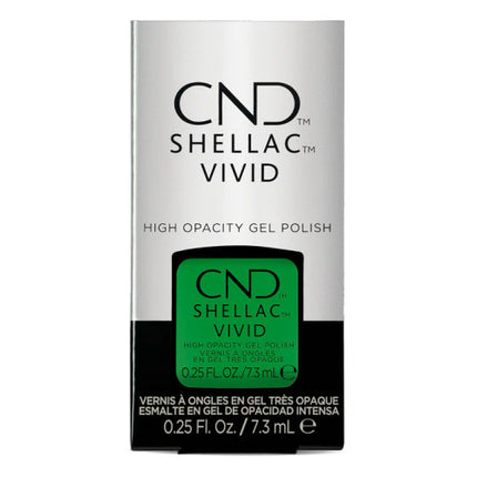 CND - Shellac Vivid 0.25 oz - Shamrock Green