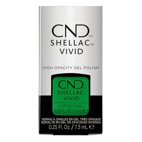 CND - Shellac Vivid 0.25 oz - Shamrock Green