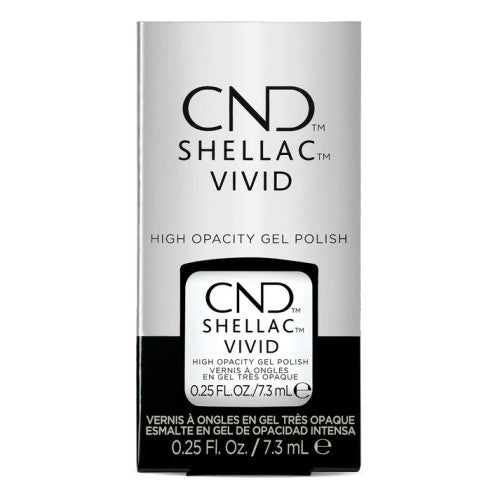 CND - Shellac Vivid 0.25 oz - White Gloves