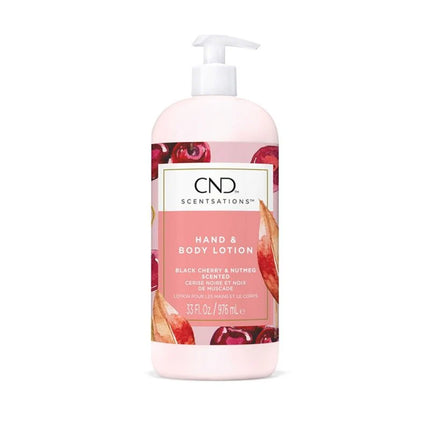 CND - Scentsations Black Cherry & Nutmeg Lotion (33oz & 8.3oz)