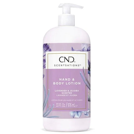 CND - Scentsations Lavender & Jojoba Lotion (33oz & 8.3oz)