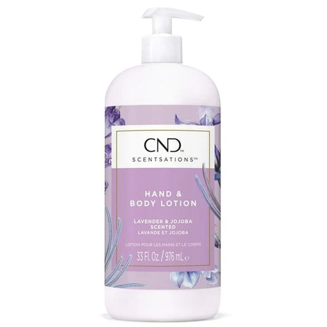 CND - Scentsations Lavender & Jojoba Lotion (33oz & 8.3oz)