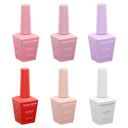 Chaun Legend - Professional Gel Collection 6pcs - Hues of Love