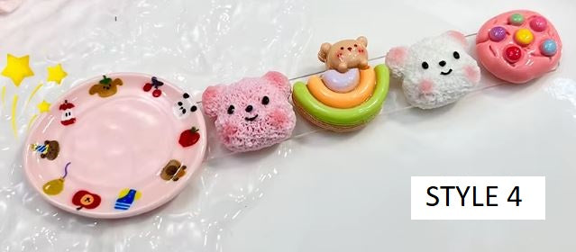 Multi-Functional Cute 3D Nail Brush Holder & Wash Cup - Various Styles Available