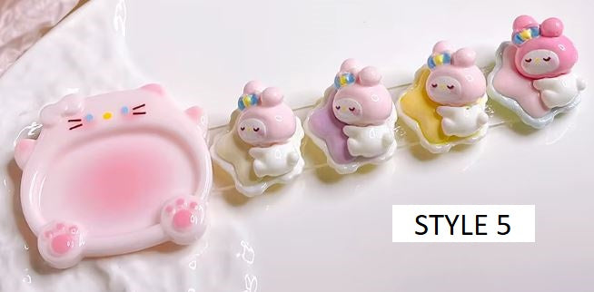 Multi-Functional Cute 3D Nail Brush Holder & Wash Cup - Various Styles Available