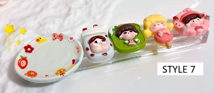 Multi-Functional Cute 3D Nail Brush Holder & Wash Cup - Various Styles Available