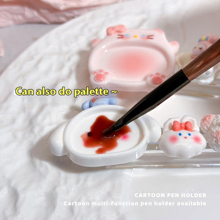 Multi-Functional Cute 3D Nail Brush Holder & Wash Cup - Various Styles Available
