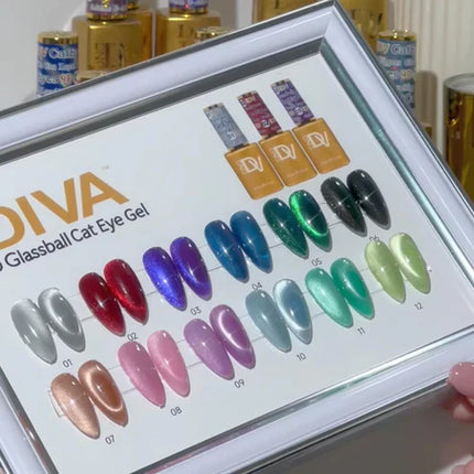 DND DIVA CAT EYE 9D Collection 36 Color