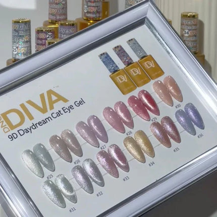 DND DIVA CAT EYE 9D Collection 36 Color