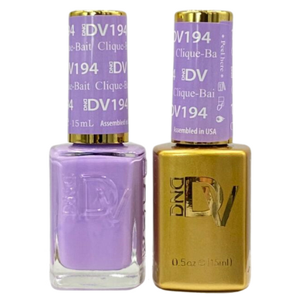 DND - DIVA Gel & Lacquer Duo (#146 - #218) - NEW 2024