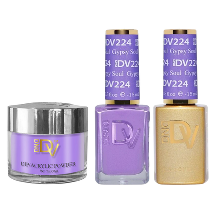 DND - DIVA Gel & Lacquer & Dip Trio (#219 - #290) - NEW 2025