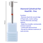 Cylindrical Flat Head Bit - Fine
