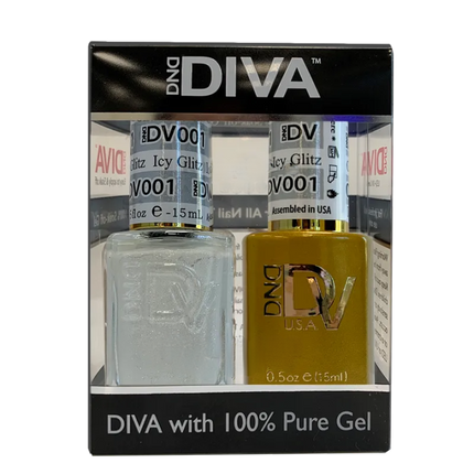 DND - DIVA Gel & Lacquer Duo (#01 - #72) - NEW 2024