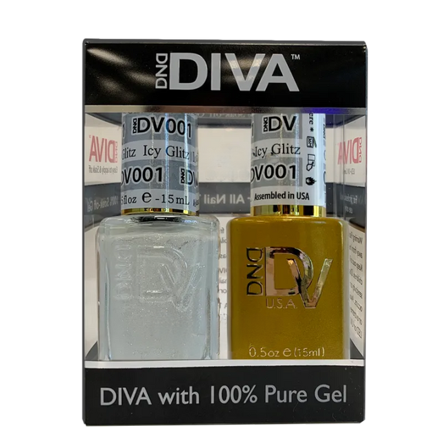 DND - DIVA Gel & Lacquer Duo (#01 - #72) - NEW 2024