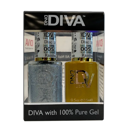 DND - DIVA Gel & Lacquer Duo (#01 - #72) - NEW 2024
