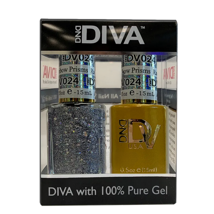 DND - DIVA Gel & Lacquer Duo (#01 - #72) - NEW 2024