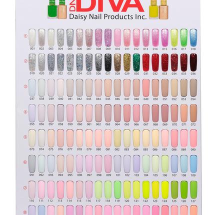 DND - DIVA Gel & Lacquer Duo (#219 - #290) - NEW 2024
