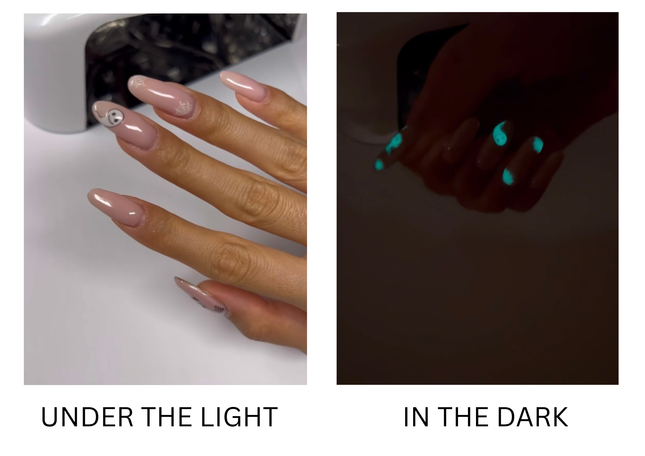 SOFIGLAZE Glow in the Dark Top Coat Gel 0.5oz