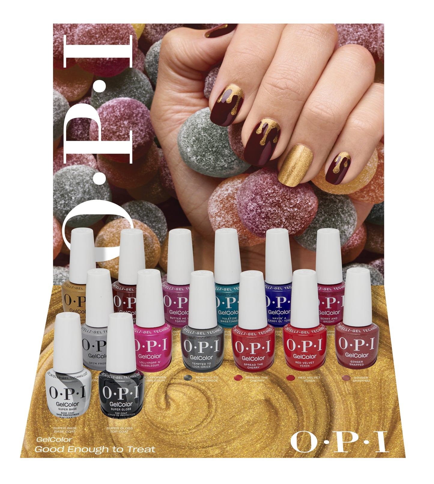 OPI Holiday Collection 2025 Gel Color - 12 Shades Available