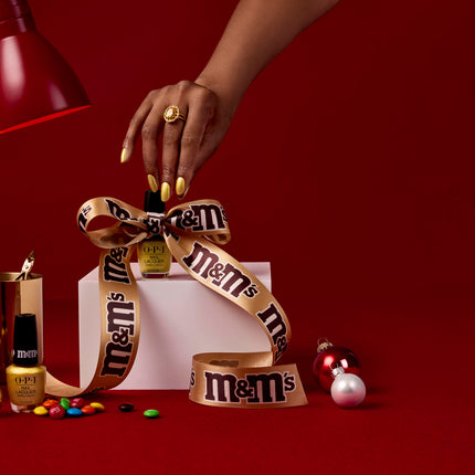OPI Holiday 2026 OPI x M&M's Sweeten Your Mani Collection Intelli-Gel Colors 12pcs (Free 1 Super Base & 1 Super Gloss Top Gel)