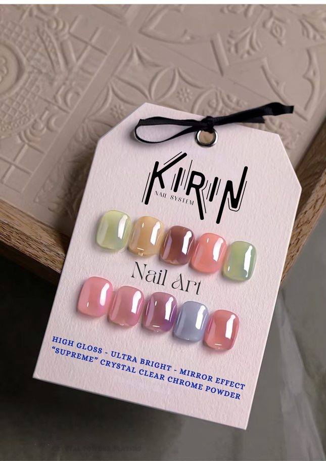 KIRIN Supreme Crystal Clear Chrome Powder Large Size