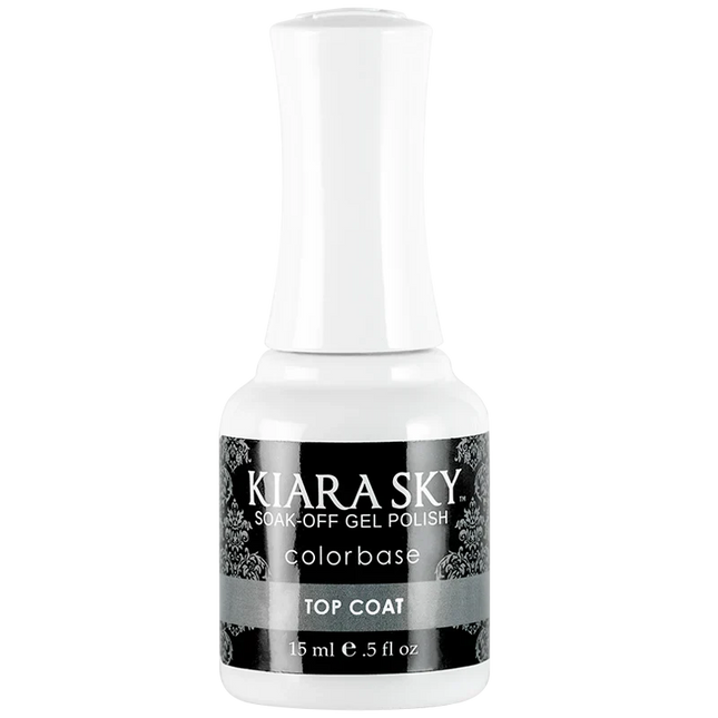 Kiara Sky - Gel Polish Base, Top, Non Wipe Top, Non Wipe Top Rub On