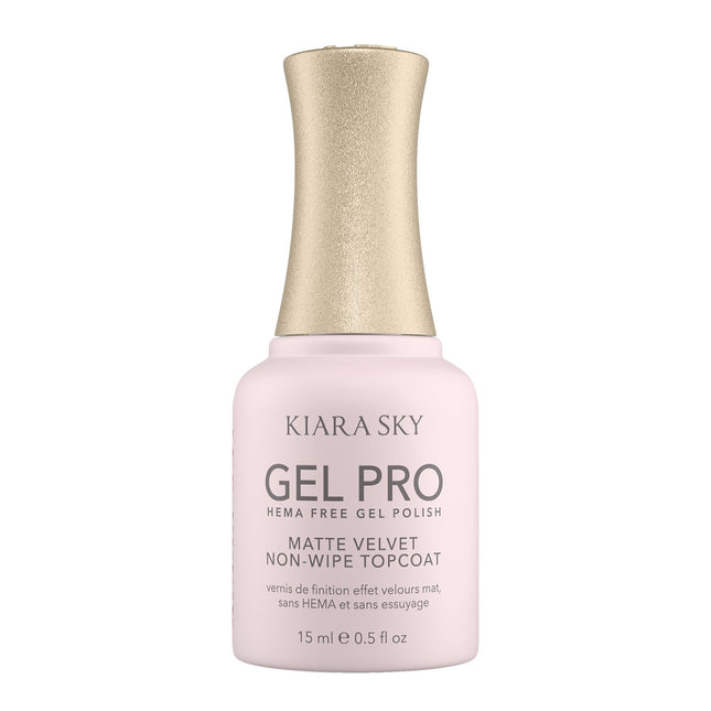Kiara Sky HEMA-Free Gel Pro Matte Velvet Top Coat 0.5oz (15ml)