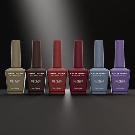 Chaun Legend - Professional Gel Collection 6pcs - Earthy Faves