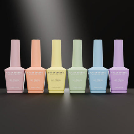 Chaun Legend - Professional Gel Collection 6pcs - Dreamy Pastels