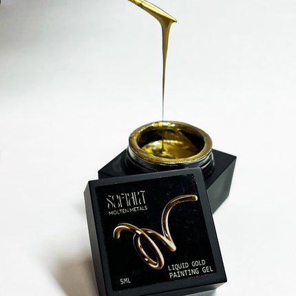 SOFIART Molten Metal Chrome Gel Design 5g (Silver/Gold/Pink)
