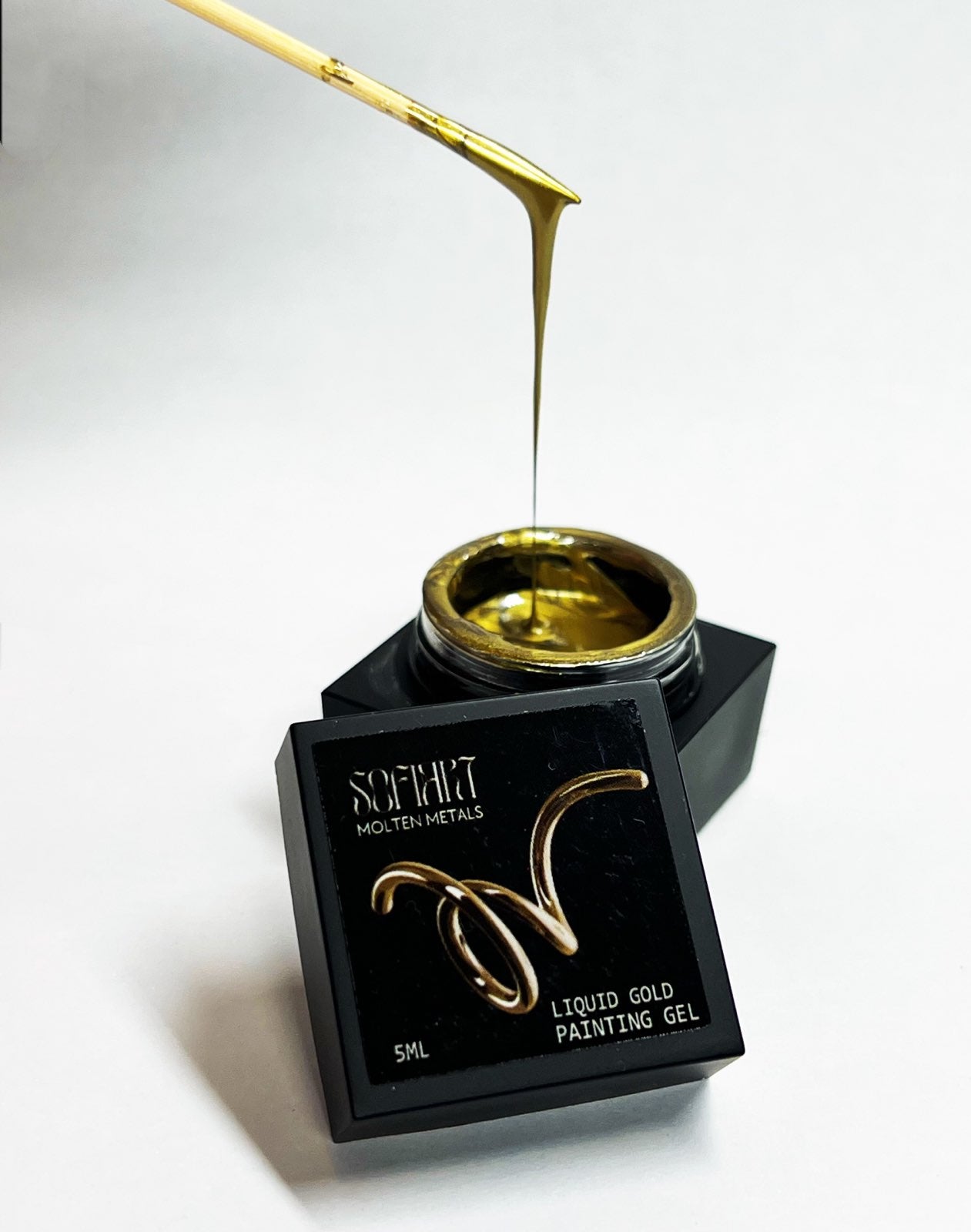 SOFIART Molten Metal Chrome Gel Design 5g (Silver/Gold/Pink)