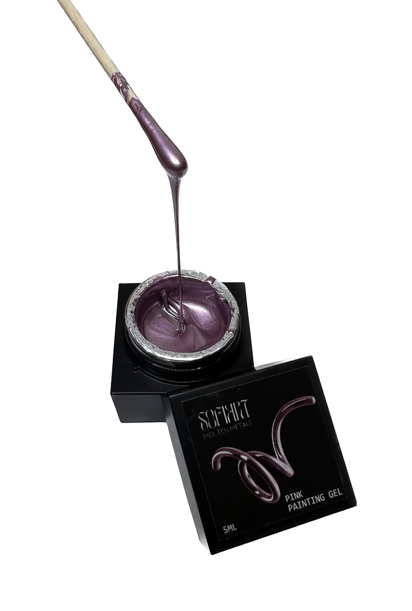 SOFIART Molten Metal Chrome Gel Design 5g (Silver/Gold/Pink)