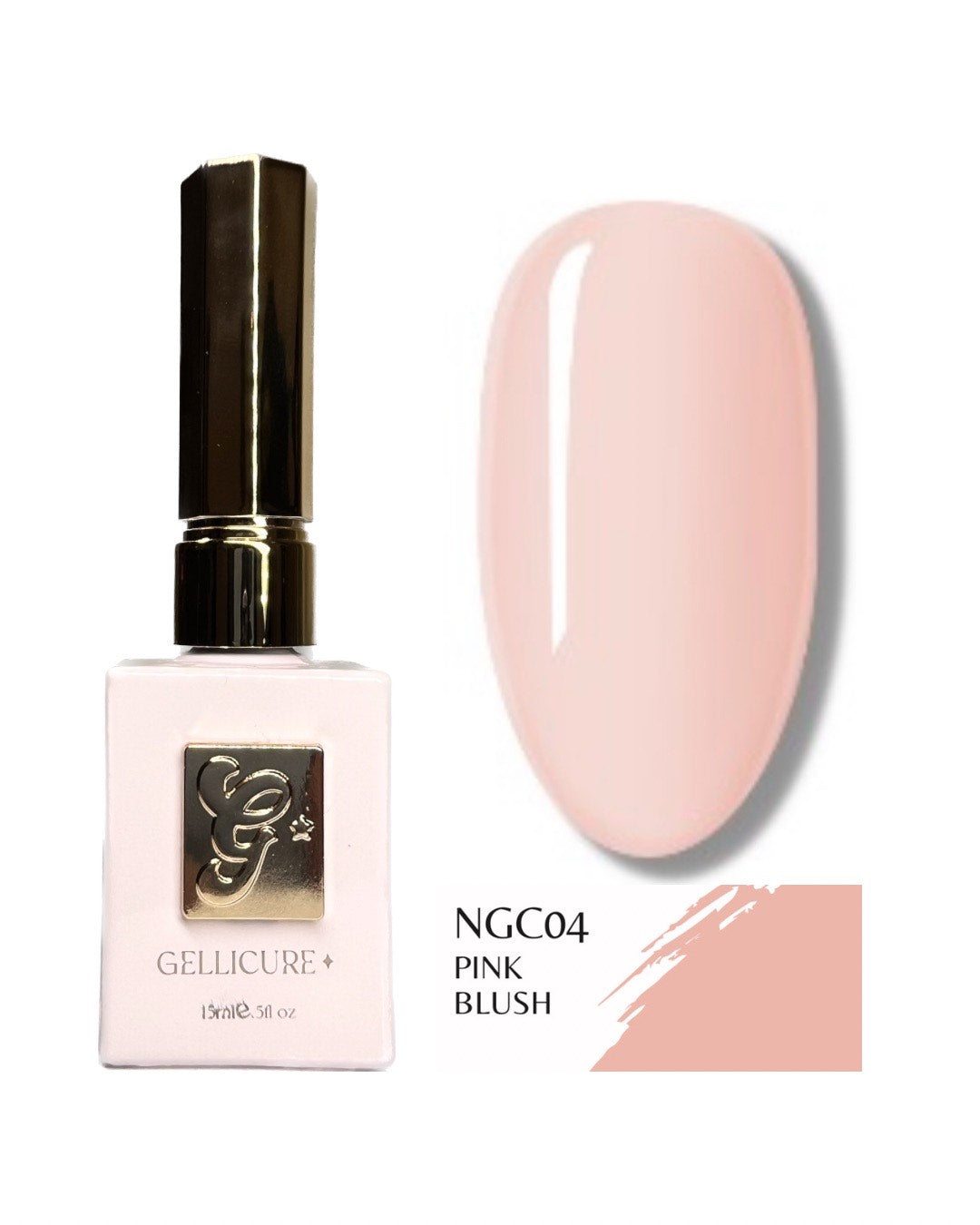 GELLICURE Sheer Nude Classic Gel Colors 0.5oz - 24 Shades Available