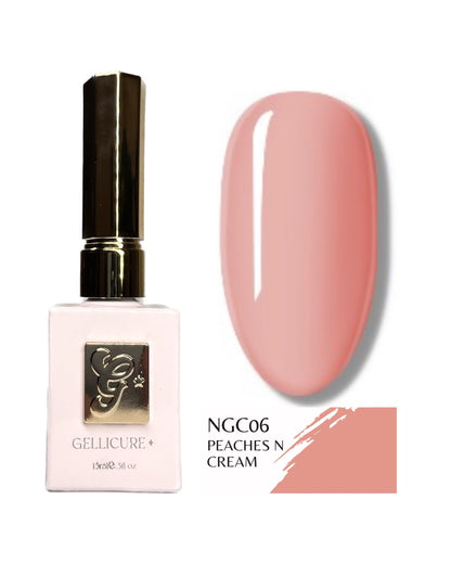 GELLICURE Sheer Nude Classic Gel Colors 0.5oz - 24 Shades Available